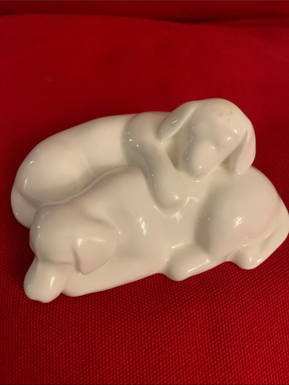 Royal Doulton Classics, Images of nature “ Puppy Love “ ceramic figure, 2003.